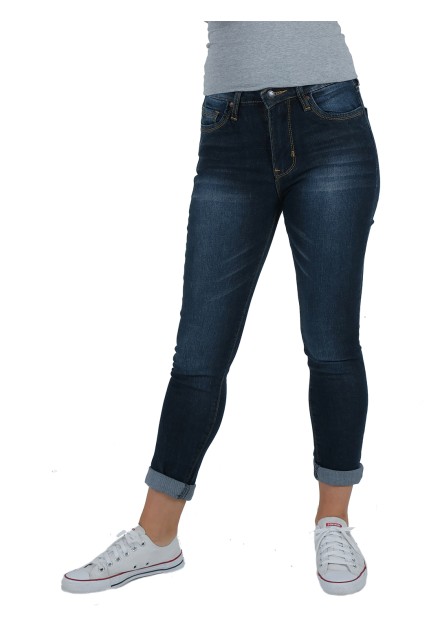 Pantalon mujer pitillo jeans stone